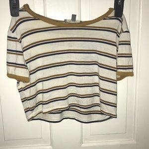 Don’t Ask Why striped crop top